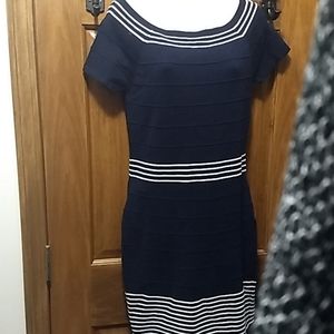 Max Studio Navy Blue Dress NWT